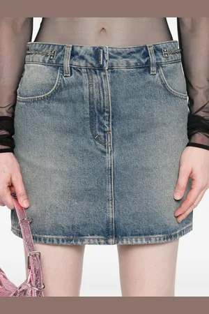 Givenchy Mini Gonna In Jeans