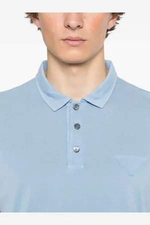 Prada Polo In Cotone Con Logo