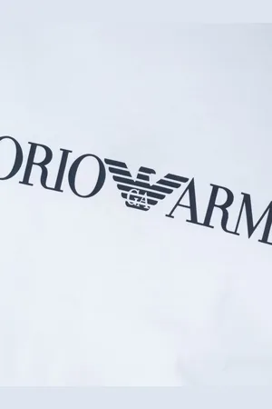 Emporio Armani T-shirt In Cotone Con Logo
