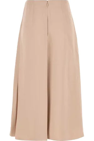 Fendi Gonna Midi In Seta