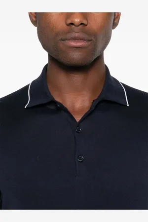 Brunello Cucinelli Polo In Maglia Di Cotone
