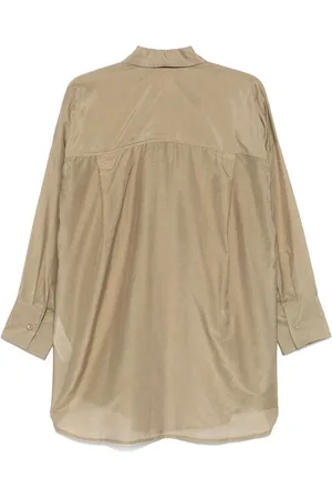 SEMICOUTURE Camicia Angelica In Cotone Seta