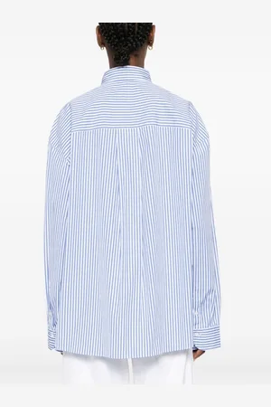 Finamore Camicia In Cotone A Righe