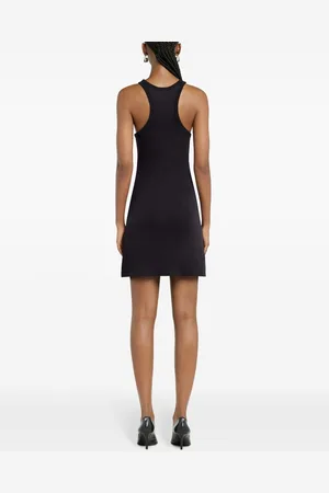 Courrèges Mini Abito Scuba In Cotone