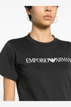 Emporio Armani T-shirt In Cotone Con Logo