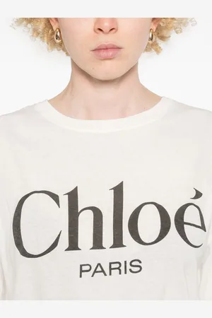 Chloé CHLOÈ - T-shirt In Cotone Con Logo