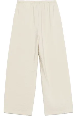 ALYSI Pantalone Ampio In Tela Di Seta