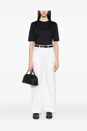 Max Mara T-shirt In Lana Con Logo