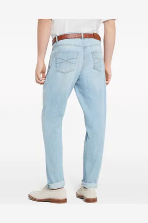 Brunello Cucinelli Jeans Traditional Fit In Cotone