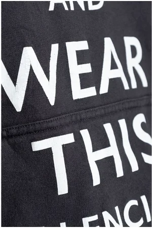 Balenciaga Felpa Keep Calm In Cotone