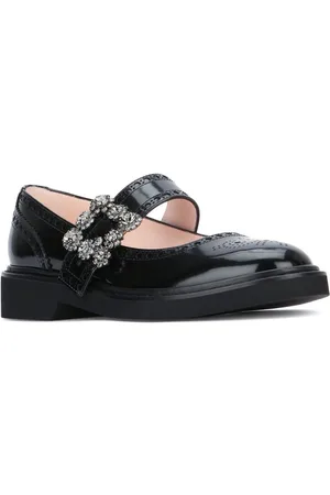 Roger Vivier Ballerina Viv Rangers In Pelle