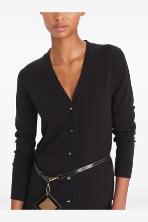 Tory Burch Cardigan In Lana E Seta
