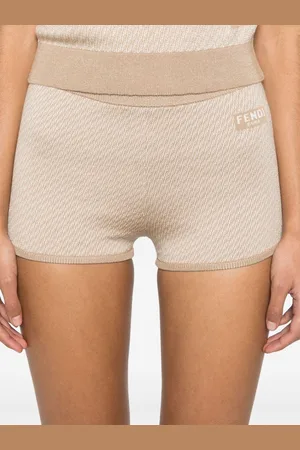 Fendi Shorts Ff In Lana