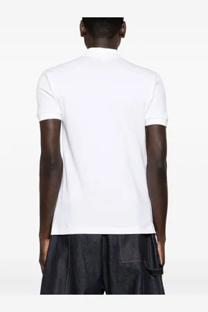 Comme des Garçons Polo Black Heart In Cotone