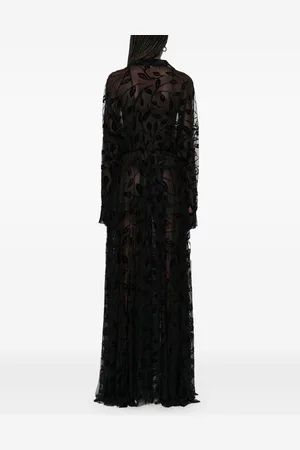 Norma Kamali Camicia Oversize Semitrasparente