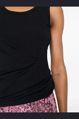 DRIES VAN NOTEN Top In Misto Cotone A Costine
