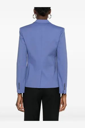 Emporio Armani Blazer Monopetto In Misto Cotone