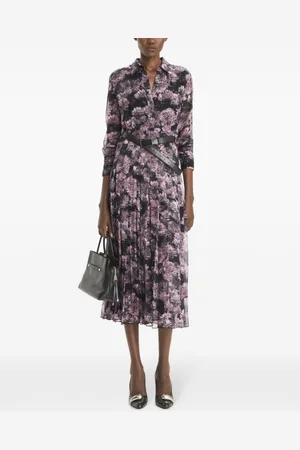 Tory Burch Abito In Seta Stampato
