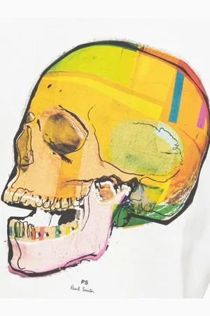 Paul Smith T-shirt Skull In Cotone