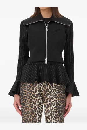 Ganni Gilet Con Zip