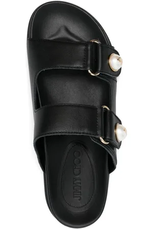 Jimmy Choo Sandalo Fayence In Pelle