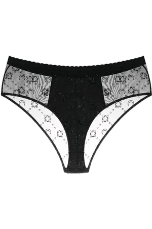 Marine Serre Slip In Rete Con Logo
