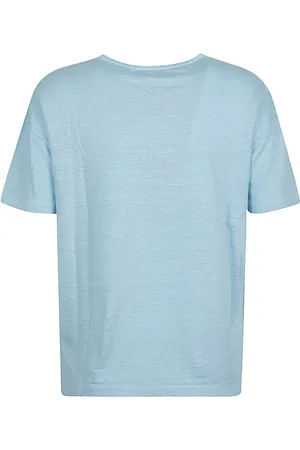 Base London T-shirt In Jersey Di Lino