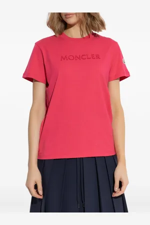 Moncler T-shirt In Cotone Con Logo