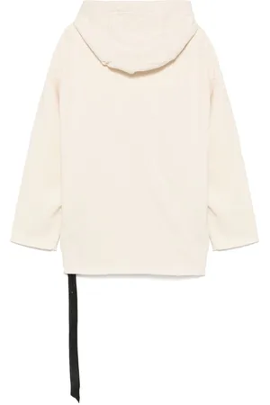 Rick Owens Felpa Oversize In Cotone