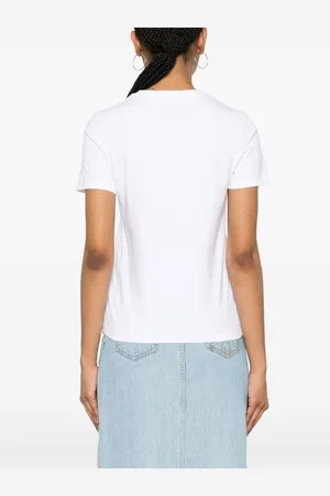 Maison Kitsuné T-shirt Fox Head Patch In Cotone