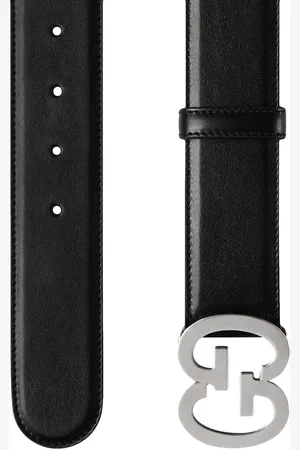 Gucci Cintura Larga Con Fibbia Gg