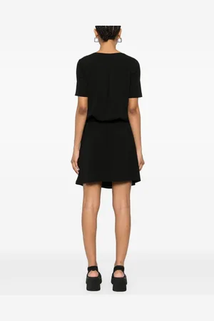 Emporio Armani Abito Corto In Crepe