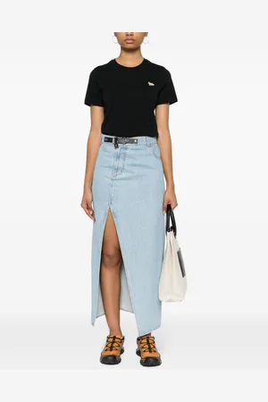 Maison Kitsuné T-shirt Baby Fox Patch In Cotone