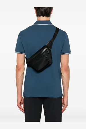 Emporio Armani Marsupio In Nylon Con Logo