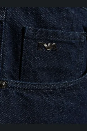 Emporio Armani Bermuda In Denim