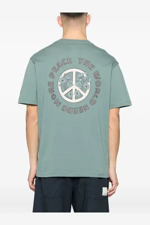 Emporio Armani T-shirt In Cotone Stampata