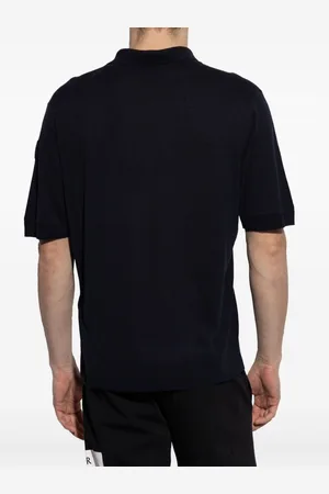 Moncler Polo In Lino Seta