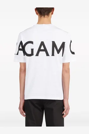 Salvatore Ferragamo T-shirt In Cotone Con Logo