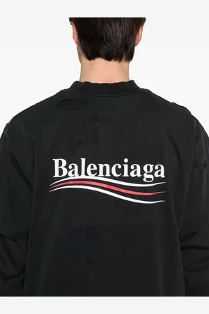 Balenciaga T-shirt Political Campaign In Cotone