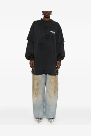 Balenciaga T-shirt Political Campaign In Cotone