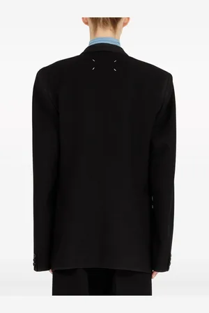 Maison Margiela Blazer Monopetto In Lana