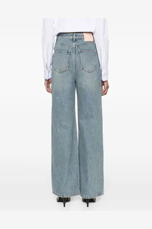Loewe Jeans In Denim A Vita Alta