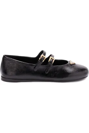 Prada Ballerina In Pelle