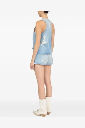 Maison Margiela Gilet In Denim