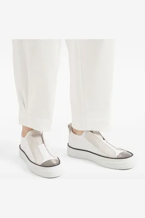 Brunello Cucinelli Sneaker Slip-on Con Punta Shiny