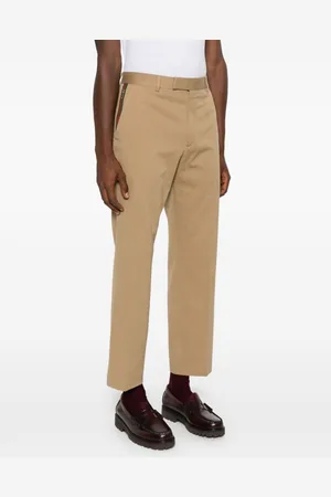 Gucci Pantalone In Cotone Con Dettaglio Web