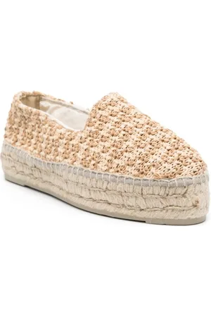 MANEBI Espadrillas Yucatán In Rafia Zig-zag