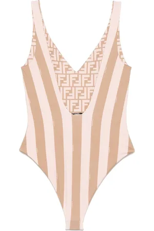 Fendi Costume Intero Rigato