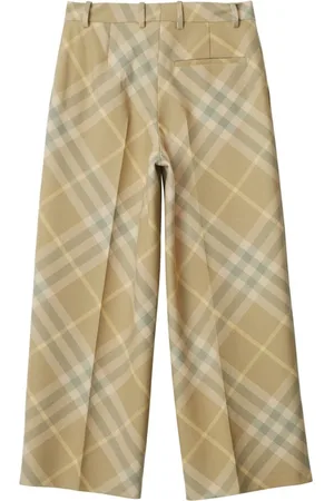 Burberry Pantalone In Lana