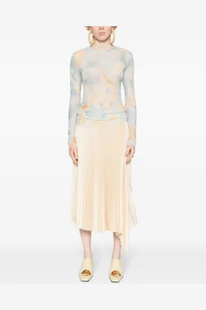 ERIKA CAVALLINI T-shirt Stampata A Manica Lunga